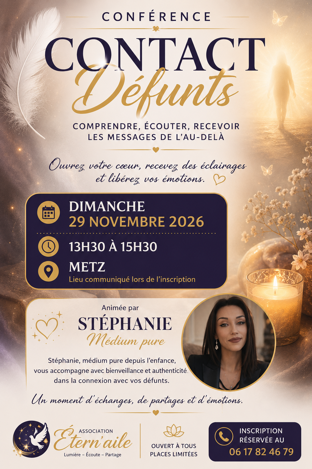 Conférence en salle Contact Défunt